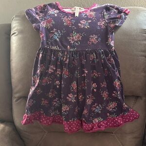 Matilda Jane Purple Floral Kids Dress